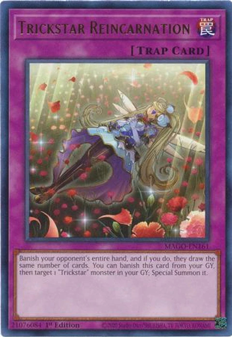 Trickstar Reincarnation - MAGO-EN161 - Rare