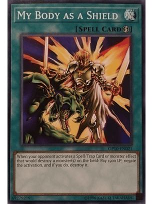 My Body as a Shield - OP10-EN021 - Common 