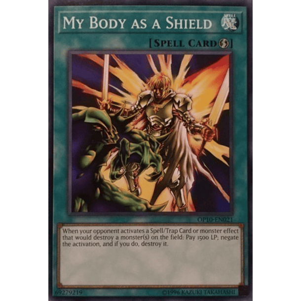 My Body as a Shield - OP10-EN021 - Common 