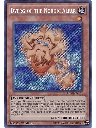 Dverg of the Nordic Alfar - LC5D-EN183 - Secret Rare