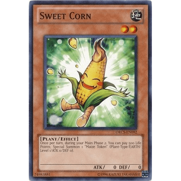 Sweet Corn - ORCS-EN092 - Common