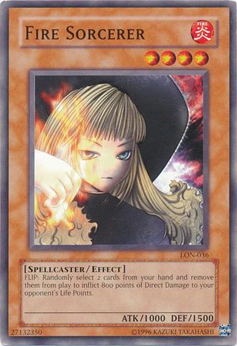 Fire Sorcerer - LON-036 - Common