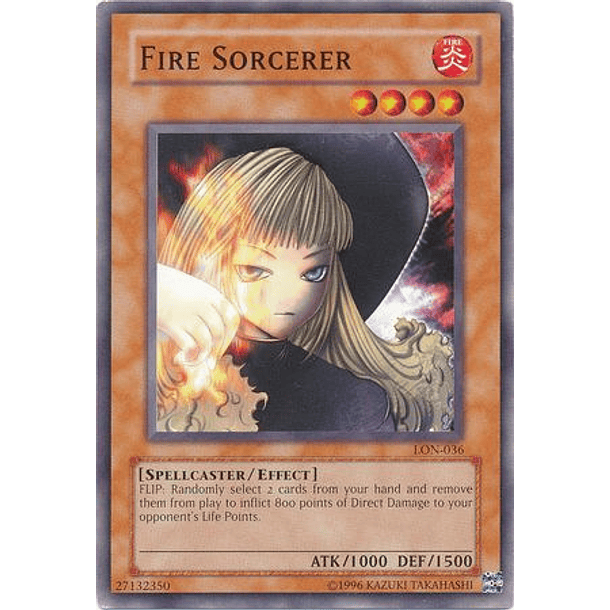 Fire Sorcerer - LON-036 - Common