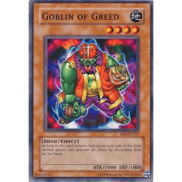 Goblin of Greed - DR1-EN227 - Common