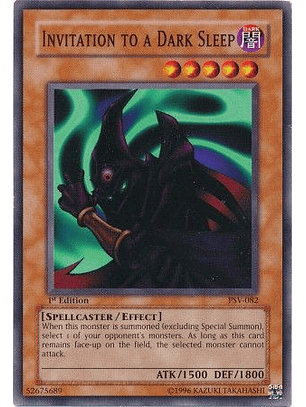Invitation to a Dark Sleep - PSV-082 - Common
