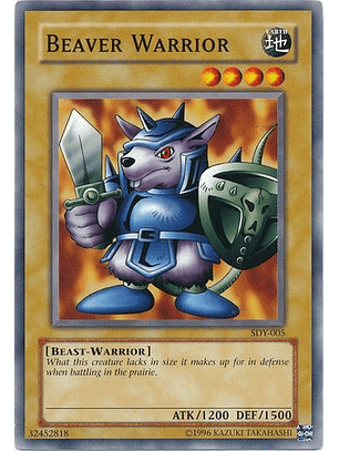 Beaver Warrior - SDY-005 - Common
