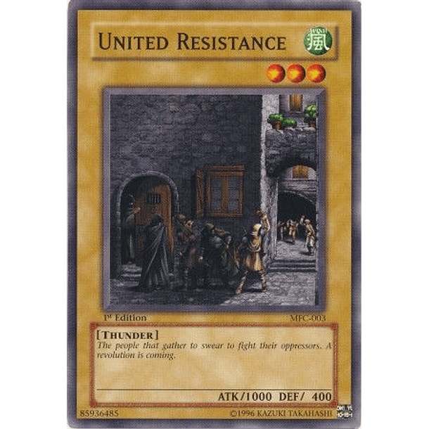 United Resistance - MFC-003 - Common 