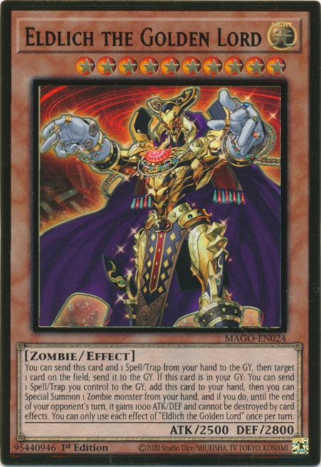 Eldlich the Golden Lord - MAGO-EN024 - Premium Gold Rare 1