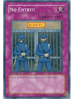 No Entry! - GLAS-EN064 - Common