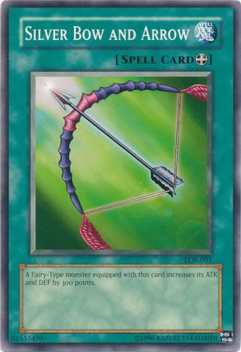 Silver Bow and Arrow - LOB-091 - Common