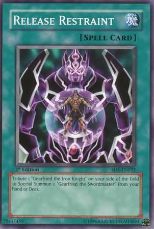 Release Restraint - SD5-EN032 - Common 1