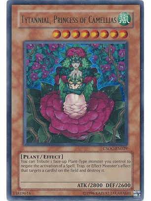 Tytannial, Princess of Camellias - CSOC-EN029 - Ultra Rare