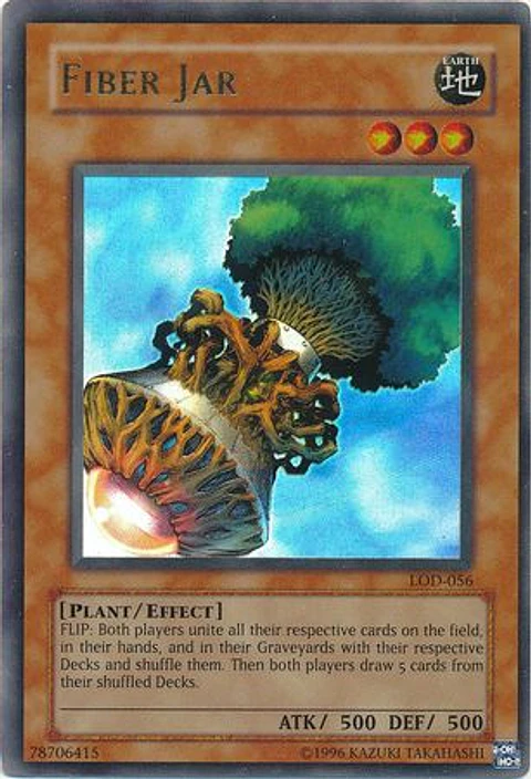 Fiber Jar - LOD-056 - Ultra Rare (MALTRATADA DESGASTADA ORILLAS)