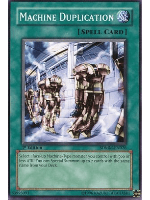 Machine Duplication - SDMM-EN026 - Common