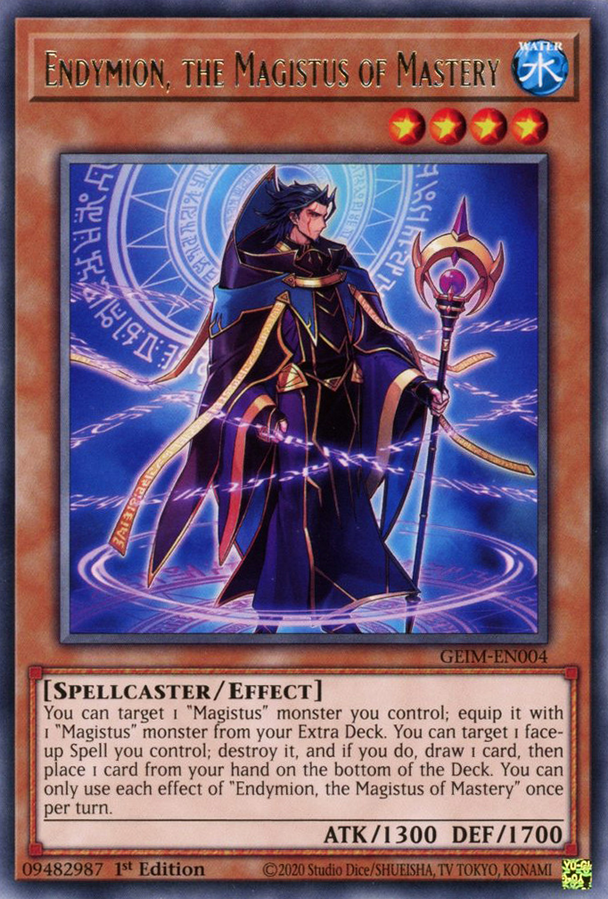 Endymion, the Magistus of Mastery - GEIM-EN004 - Rare 1