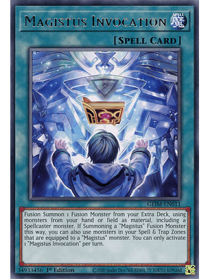 Magistus Invocation - GEIM-EN011 - Rare 