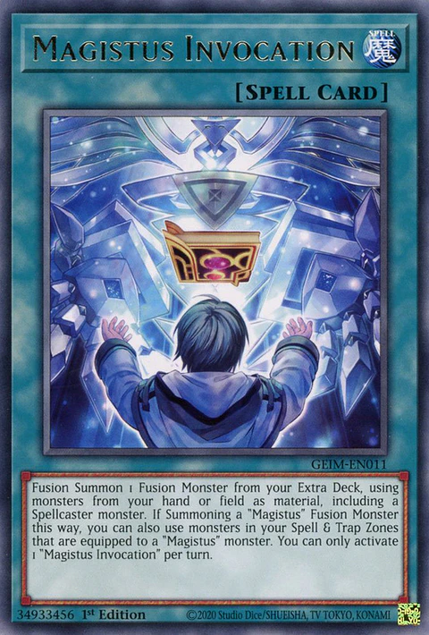 Magistus Invocation - GEIM-EN011 - Rare 