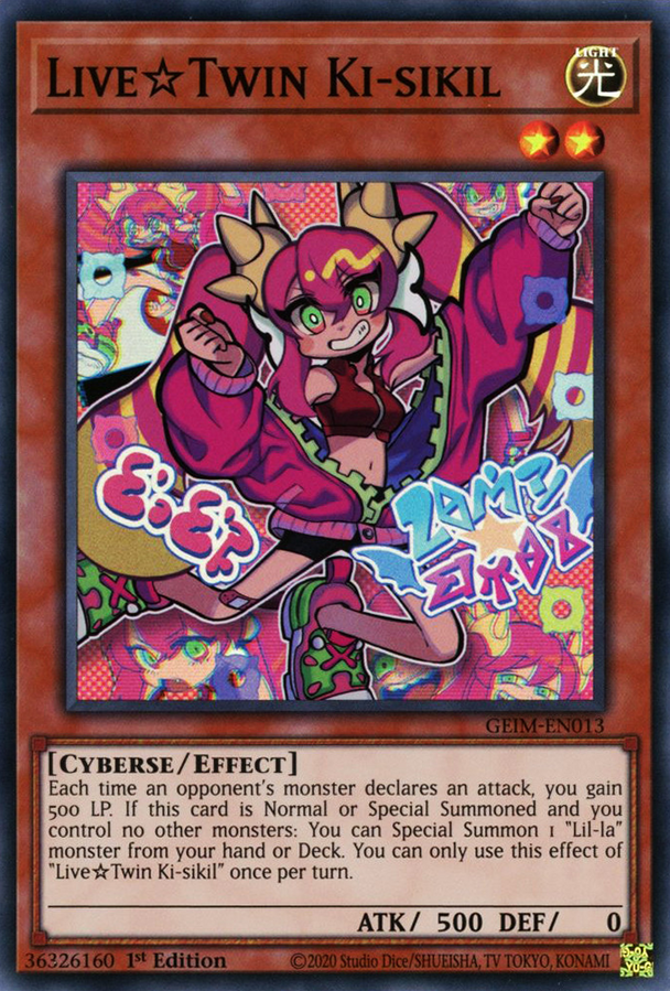 Live Twin Ki-sikil - GEIM-EN013 - Super Rare  1