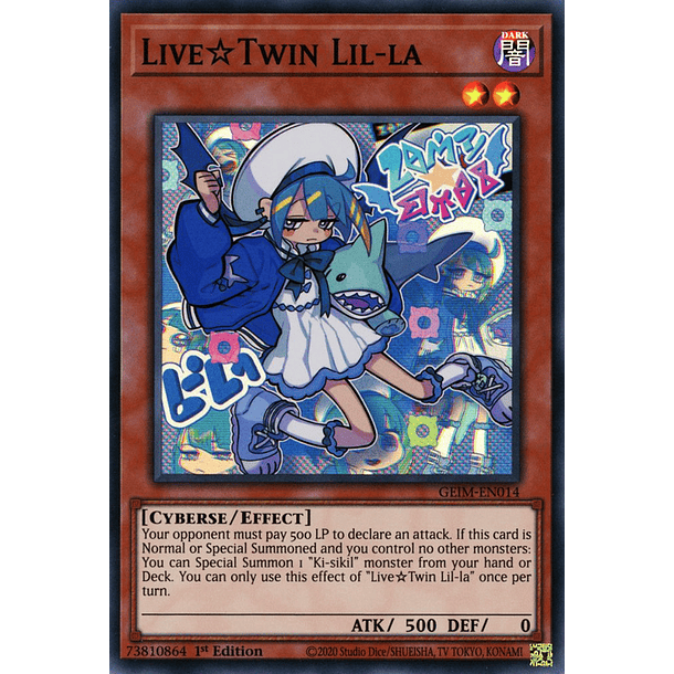 Live Twin Lil-la - GEIM-EN014 - Super Rare 
