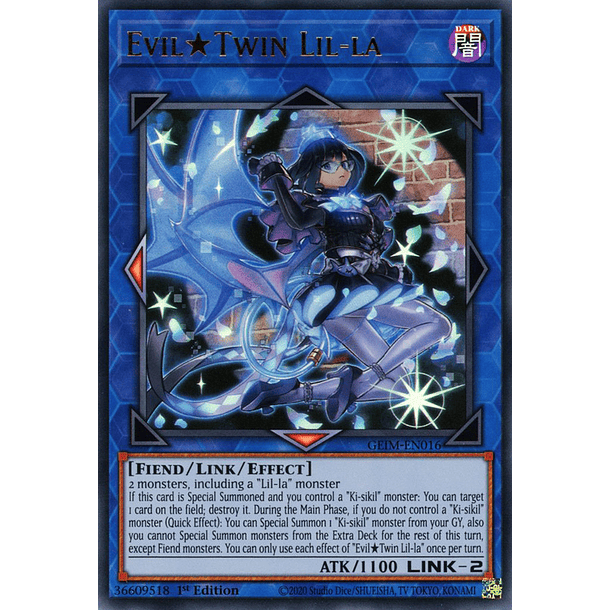 Evil Twin Lil-la - GEIM-EN016 - Ultra Rare 