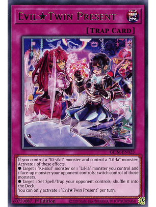 Evil Twin Present - GEIM-EN023 - Rare 