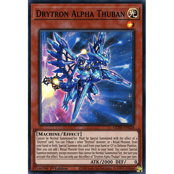 Drytron Alpha Thuban - GEIM-EN024 - Super Rare