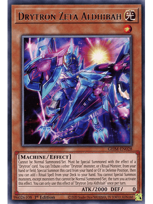 Drytron Zeta Aldhibah - GEIM-EN028 - Rare