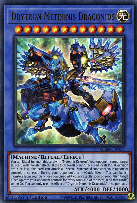 Drytron Meteonis Draconids - GEIM-EN029 - Ultra Rare