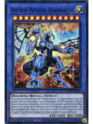 Drytron Meteonis Quadrantids - GEIM-EN030 - Super Rare