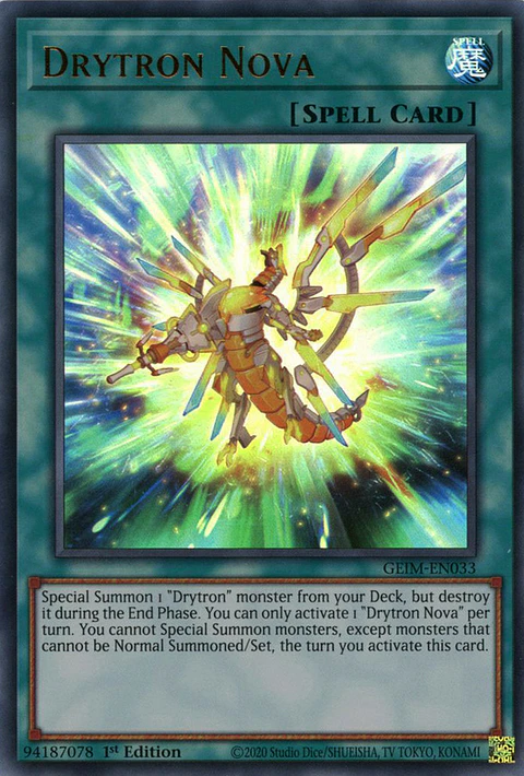 Drytron Nova - GEIM-EN033 - Ultra Rare