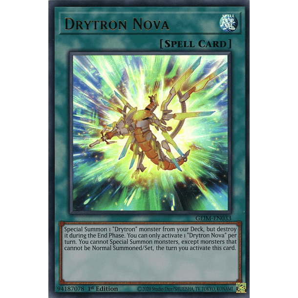 Drytron Nova - GEIM-EN033 - Ultra Rare