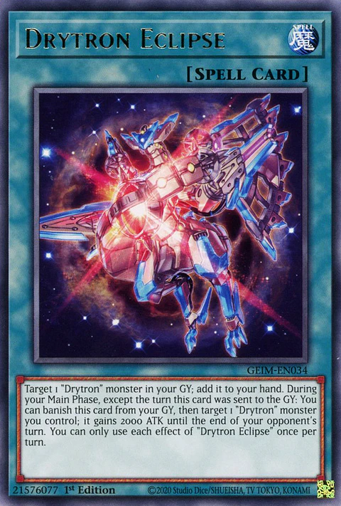 Drytron Eclipse - GEIM-EN034 - Rare 