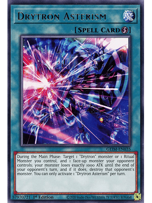 Drytron Asterism - GEIM-EN035 - Rare