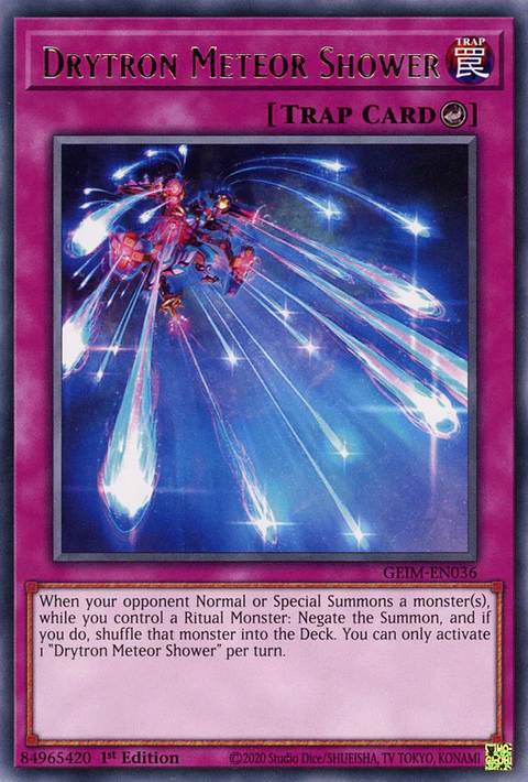 Drytron Meteor Shower - GEIM-EN036 - Rare