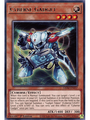 Cyberse Gadget - GEIM-EN037 - Rare 