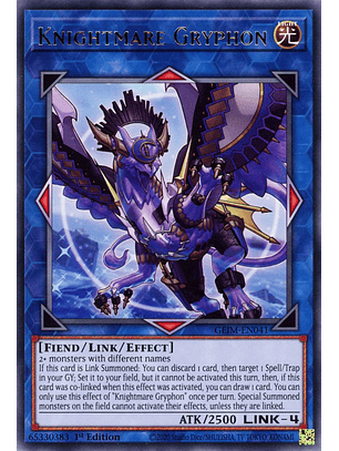 Knightmare Gryphon - GEIM-EN041 - Rare