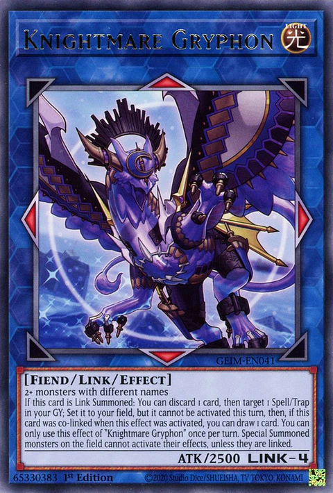 Knightmare Gryphon - GEIM-EN041 - Rare