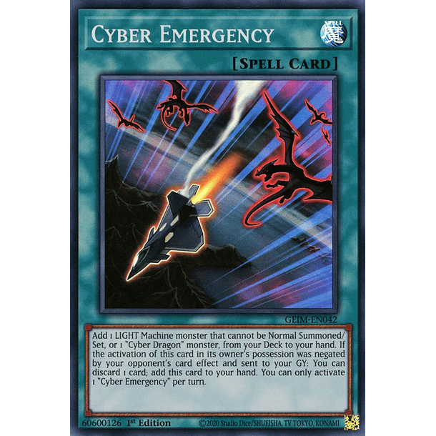 Cyber Emergency - GEIM-EN042 - Super Rare