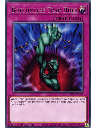Bottomless Trap Hole - GEIM-EN045 - Rare