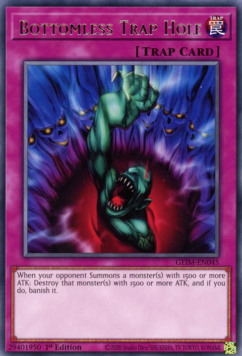 Bottomless Trap Hole - GEIM-EN045 - Rare