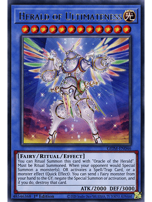 Herald of Ultimateness - GEIM-EN046 - Rare 
