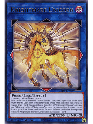 Knightmare Unicorn - GEIM-EN050 - Rare