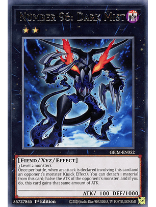 Number 96: Dark Mist - GEIM-EN052 - Rare