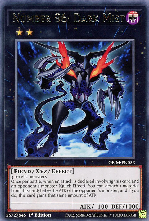 Number 96: Dark Mist - GEIM-EN052 - Rare