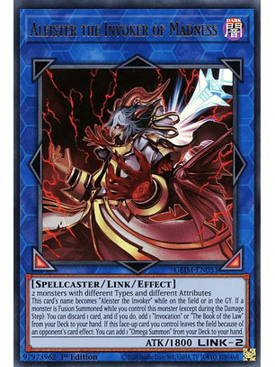 Aleister the Invoker of Madness - GEIM-EN053 - Ultra Rare