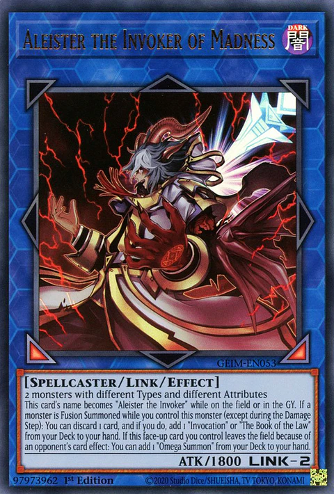 Aleister the Invoker of Madness - GEIM-EN053 - Ultra Rare
