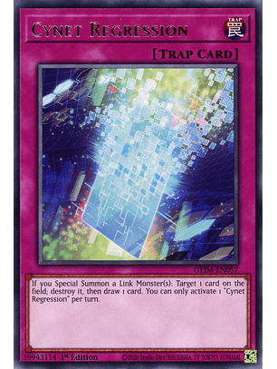 Cynet Regression - GEIM-EN057 - Rare 