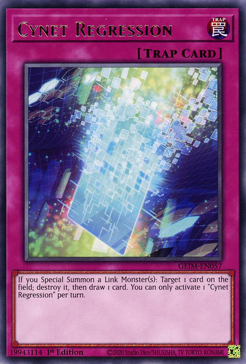 Cynet Regression - GEIM-EN057 - Rare 