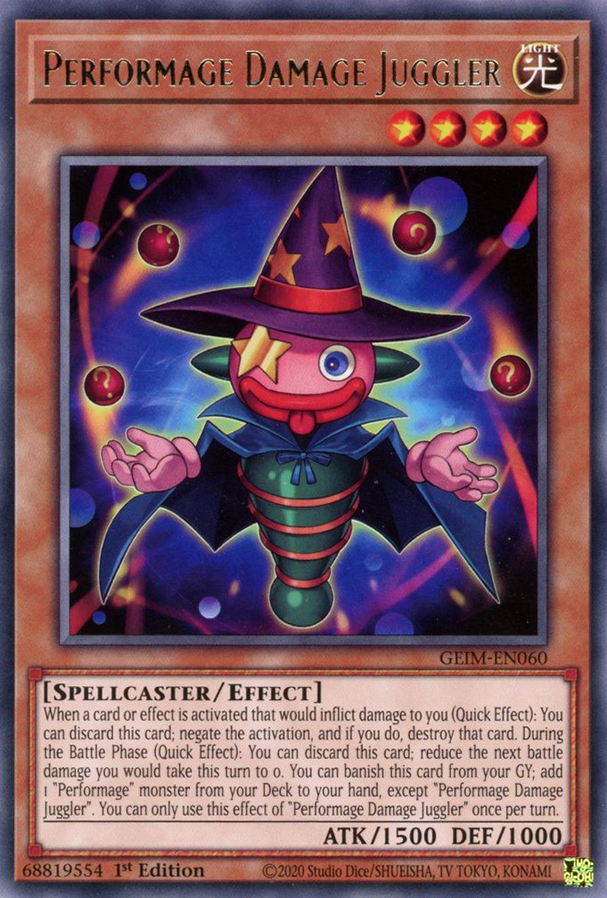 Performage Damage Juggler - GEIM-EN060 - Rare  1