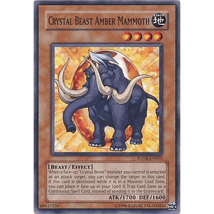 Crystal Beast Amber Mammoth - FOTB-EN005 - Common